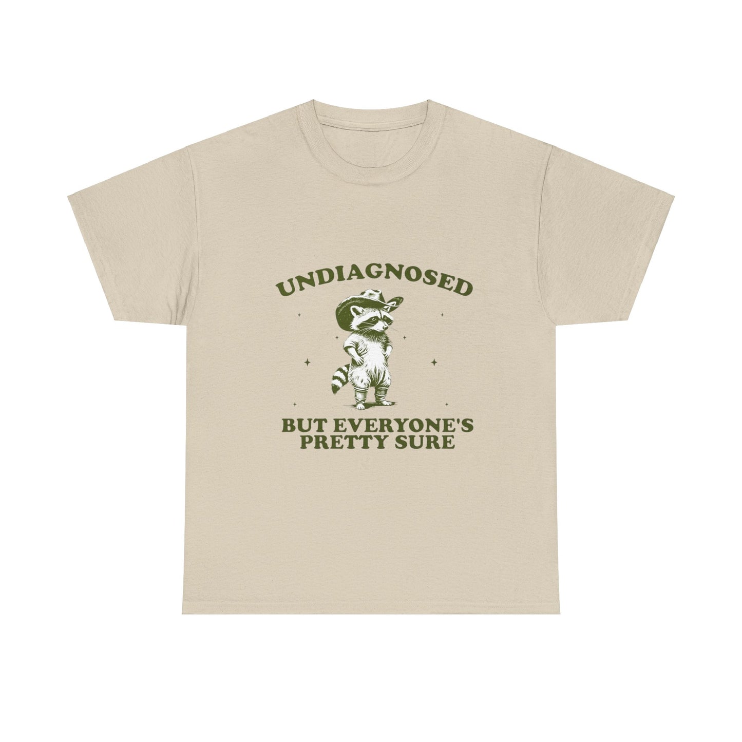 Undiagnosed Unisex Heavy Cotton Tee