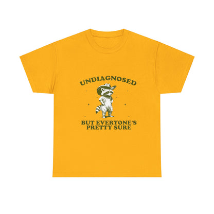 Undiagnosed Unisex Heavy Cotton Tee